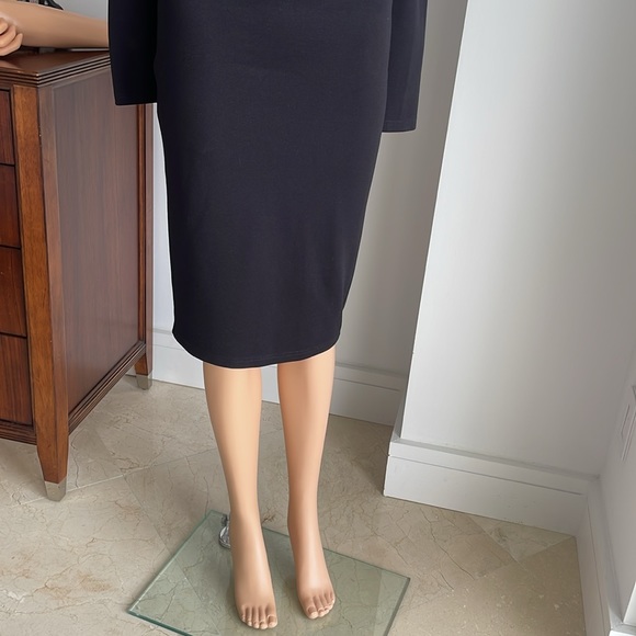 NWT BODYCON BASIC BLACK DRESS - Picture 5 of 12